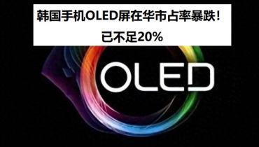 中国OLED崛起：韩国面板巨头在华市场份额暴跌揭秘！