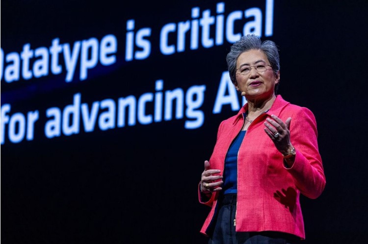 AMD released the latest AI chip (source:WSJ)