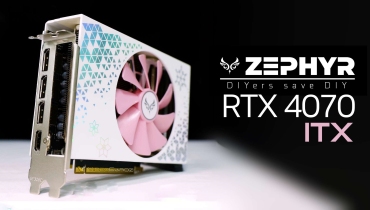 Zephyr推出全球首款Nvidia RTX 4070 ITX显卡