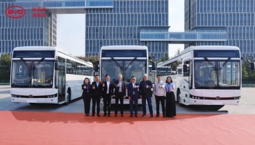 BYD Electric Buses Popular in South Africa and EU Market Share Exceeds 13%