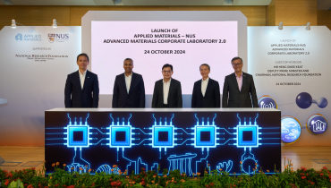 应用材料公司与新加坡国立大学深化半导体研究合作