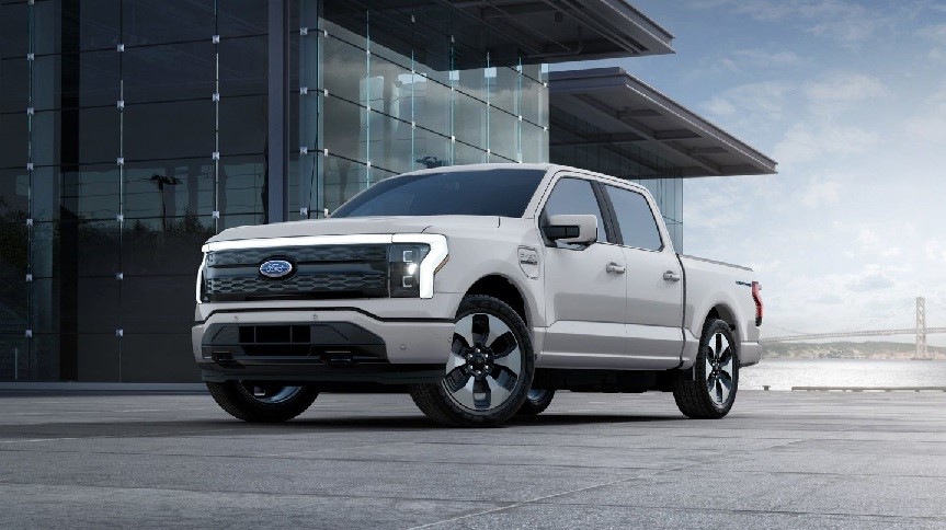 Figure: Sales of the F-150 Lightning electric pickup truck