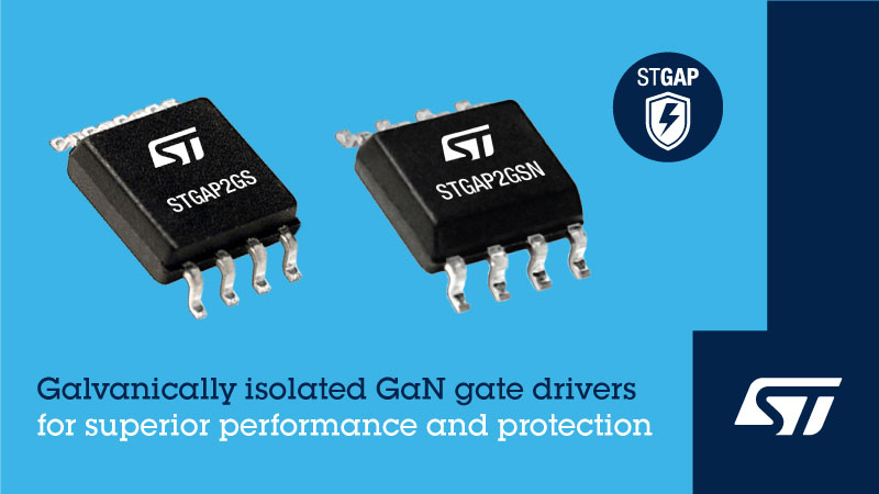 Figure: STMicroelectronics introduces advanced isolated gate drivers