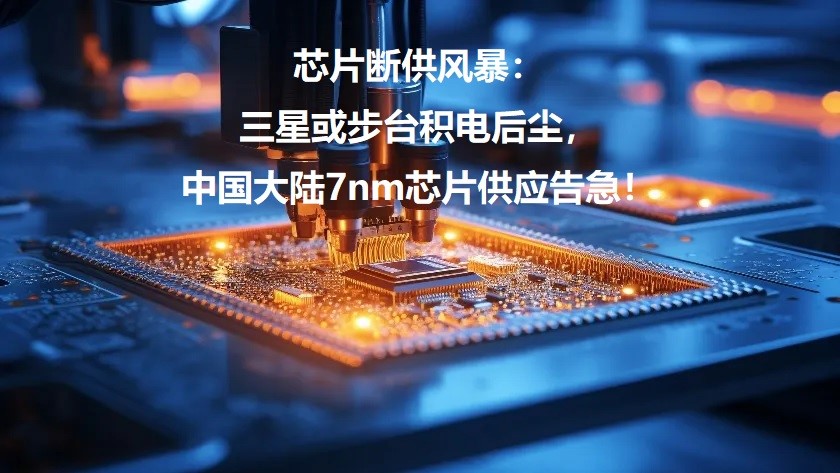 Figure: Samsung May Follow TSMC's Path as China's 7nm Chip Supply Faces a Crisis