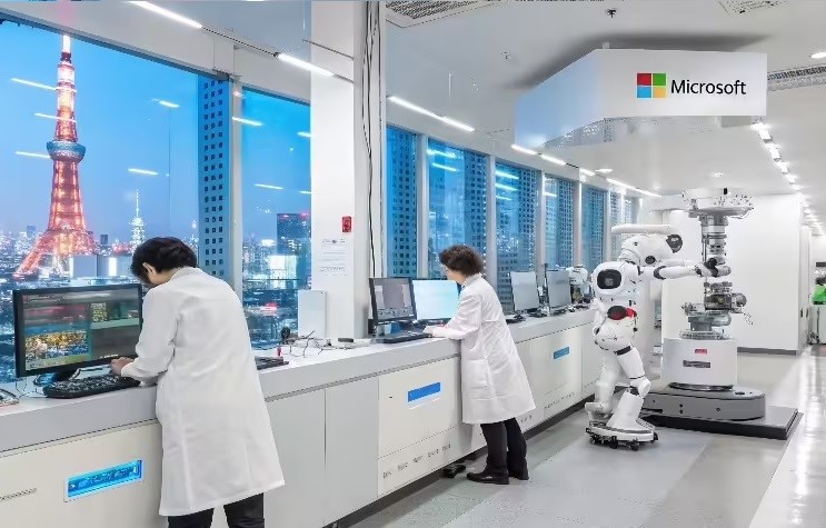 Pictured: Microsoft opens its first R&D center in Japan