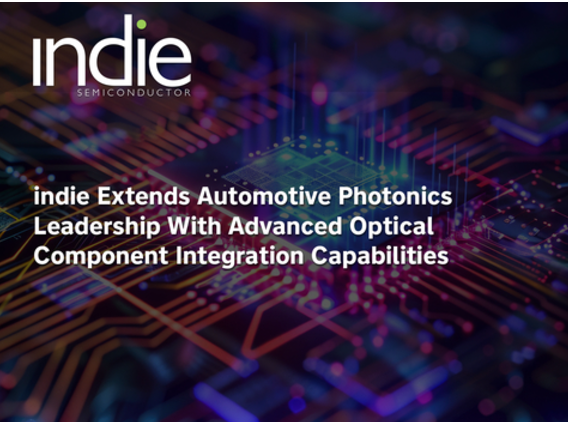 Figure: indie Semiconductor expands photonics capabilities for automotive and industrial

