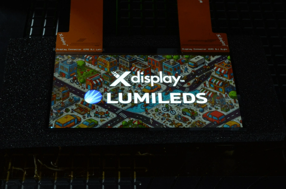 图：XDC与Lumileds在MicroLED显示领域实现突破（图源：Lumiled）