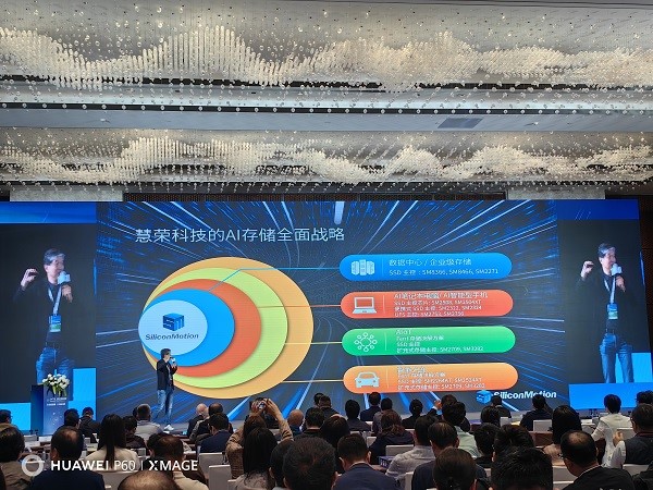 Figure: Silicon Motion Technology's comprehensive strategy for AI storage