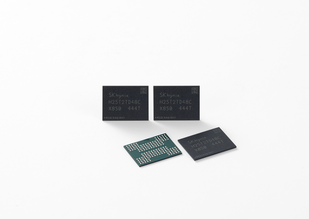 Figure:SK Hynix starts 321 high NAND mass production (image:SK Hynix)