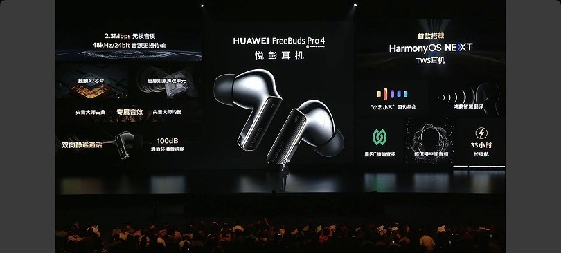 Pictured: Huawei FreeBuds Pro4 was released