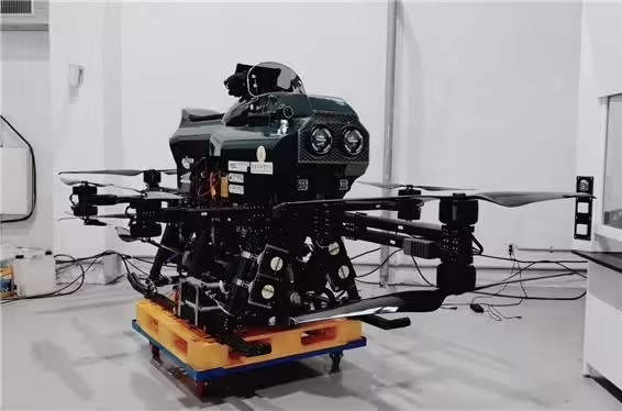 图：韩国科学技术院（KAIST）研发的一款混合动力飞行摩托横空出世