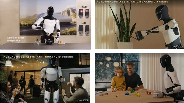 图：特斯拉人形机器人管家要来了？