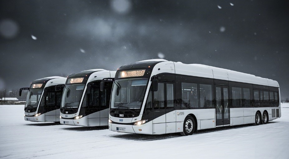 Image: The energy dilemma of electric buses: energy consumption soars by 48.0% in the cold winter