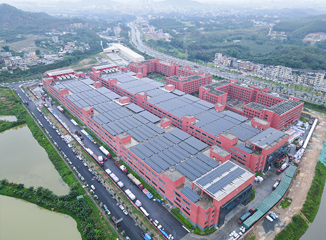 图7：禾望电气自主研发的光伏逆变器，功率覆盖3kW~350kW