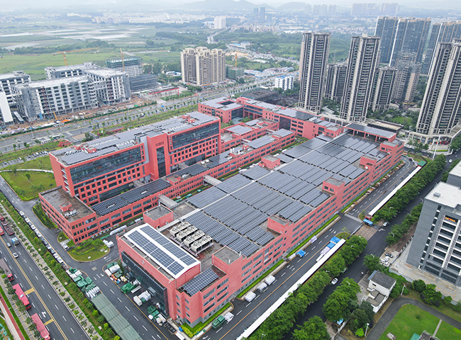 图5：该项目采用400V低压并网方式，禾望电气为其定制解决方案